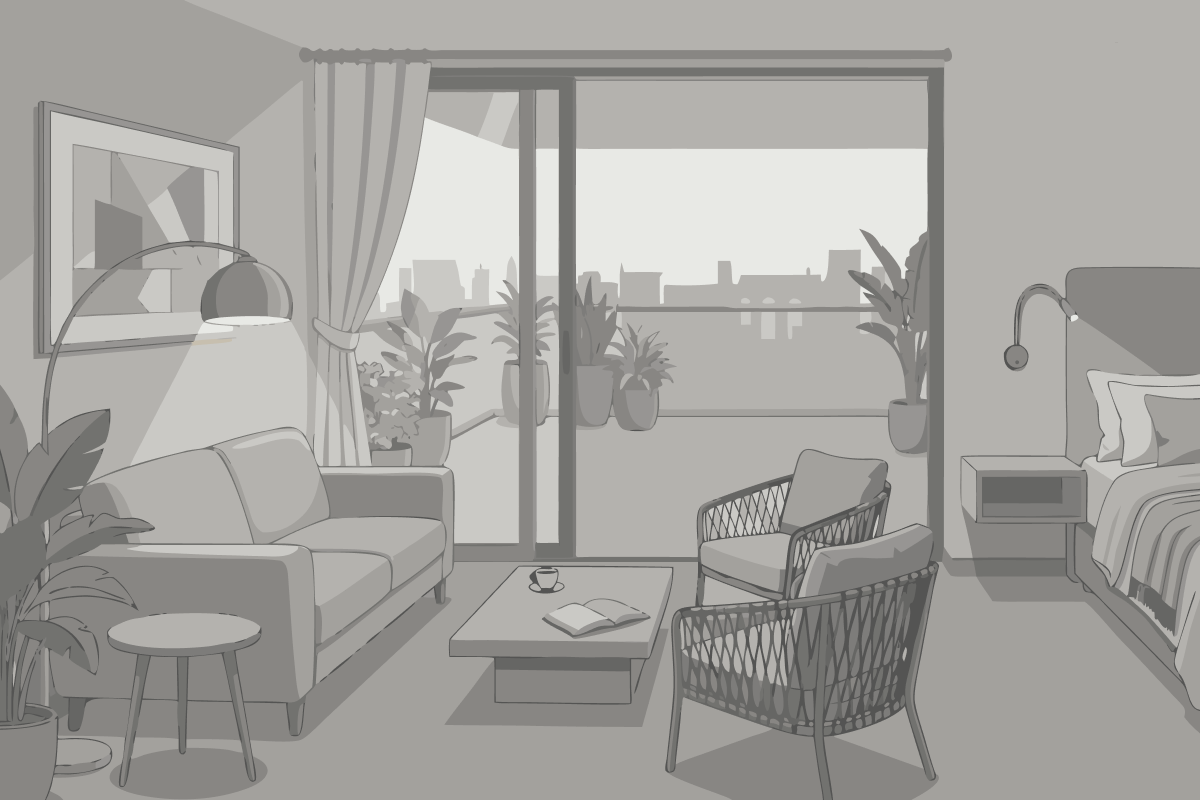 Classic Tweepersoonskamer met Balkon